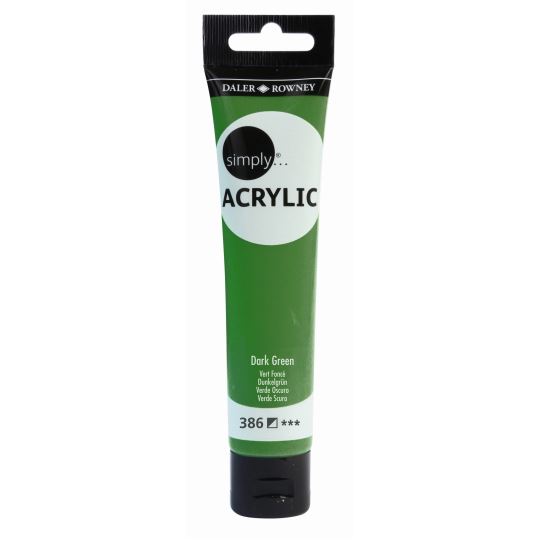 Simply Akrilik Boya 75ML Dark Green