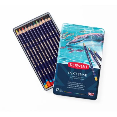 Derwent Inktense Sulu Boya Kalemi Seti 12 Renk
