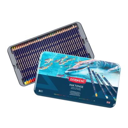 Derwent Inktense Sulu Boya Kalemi Seti 36 Renk