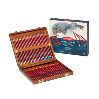 Derwent Pastel Pencils Pastel Kalemi Ahşap Set 48 Renk