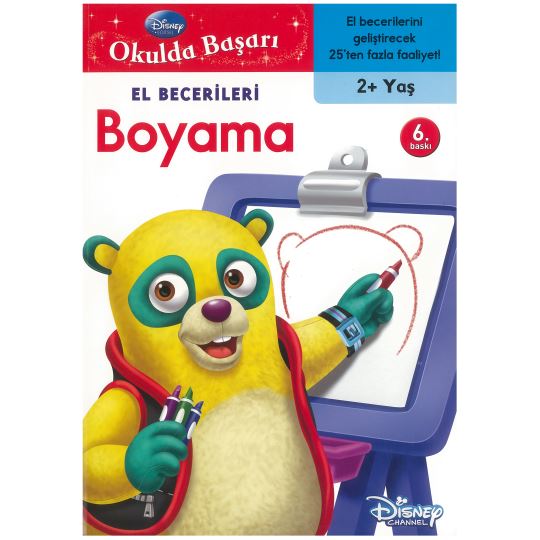 Okulda  Başarı - El Becerileri Boyama