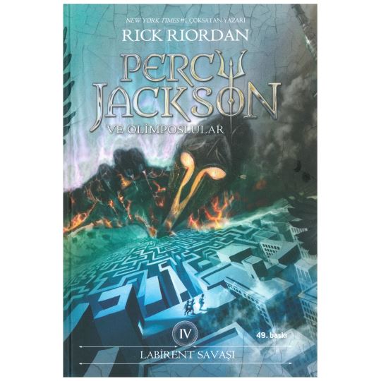 Labirent Savaşı Percy Jackson ve Olimposlular 4 HC 3