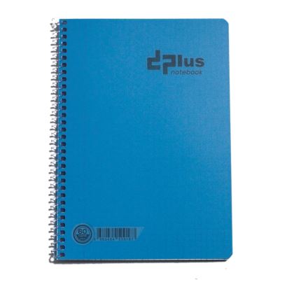 Dplus A4 Kareli Plastik Kapak 60Yp Defter Mor