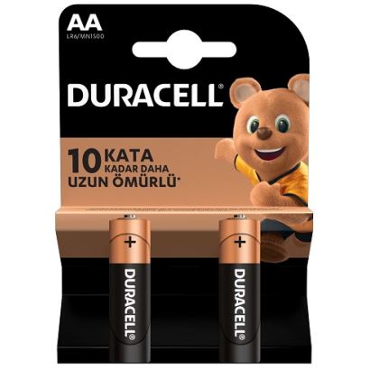 Duracell Kalem Pil AA 2'li