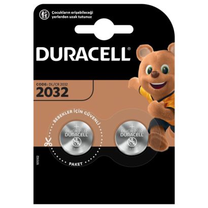 Duracell Düğme Pil 2032 3V 2'li