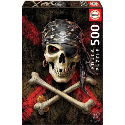 Educa Pirate Skull 500 Parça Yetişkin Puzzle