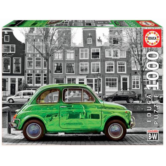 Educa Car In Amsterdam 1000 Parça Yetişkin Puzzle