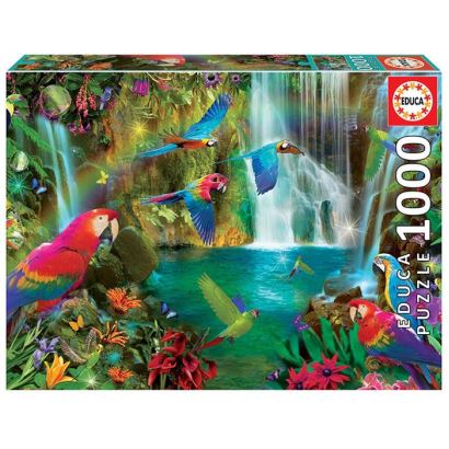 Educa 1000 Parça Tropikal Papağanlar 