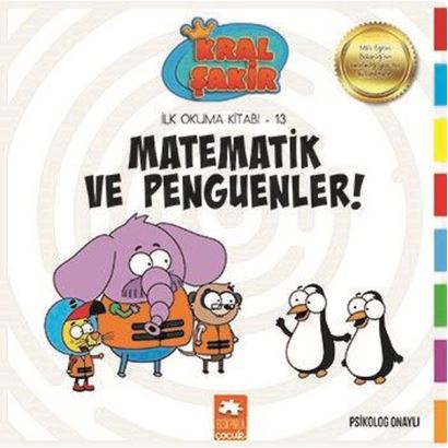 Kral Şakir İlk Okuma Kitabı - 13 Matematik Ve Penguenler !