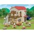 Sylvanian Families Kırmızı Çatılı Işıklı Şehir Evi