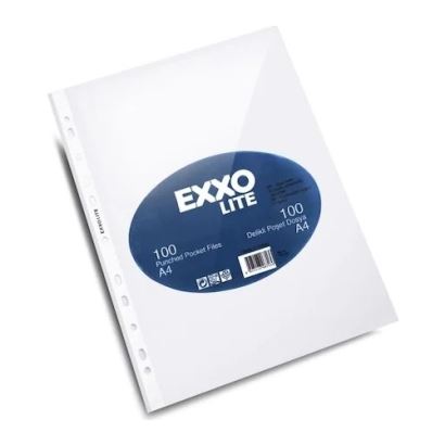 Exxo Lite Poşet Dosya 100'lü Paket