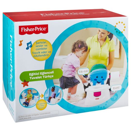 Fisher Price Eğitici Eğlenceli Tuvalet