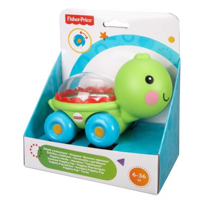Fisher Price Poppity Araçlar Yeşil Kaplumbağa