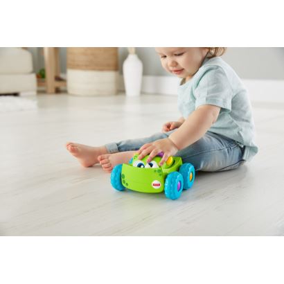 Fisher Price Sevimli Canavarlar Kamyonu Yeşil Yeşil