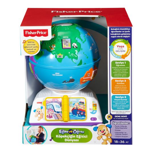 Fisher Price Eğlen & Öğren™ Yaşa Göre Gelişim Eğitici Köpekçiğin Dünyası