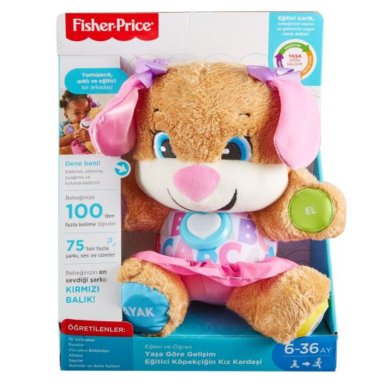 Fisher Price Eğlen & Öğren™ Yaşa Göre Gelişim Eğtici Köpekçiğin Kız Kardeşi