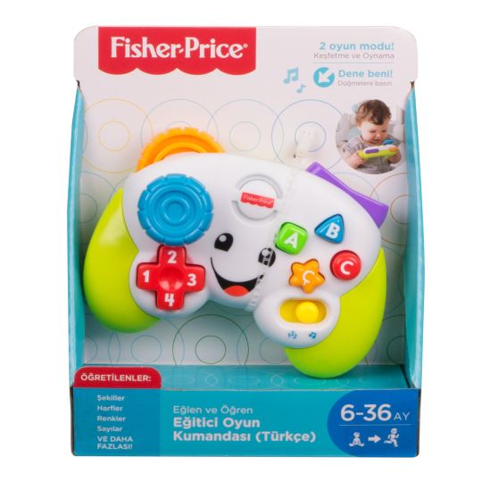 Fisher Price Eğlen & Öğren™ Eğitici Oyun Kumandası
