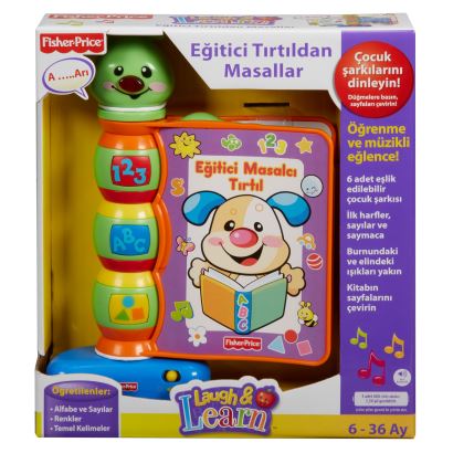 Fisher Price Eğlen & Öğren™ Eğitici Masalcı Tırtıl