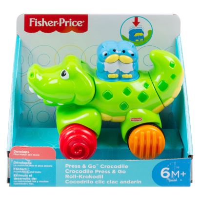 Fisher Price Press&Go Araç Timsah