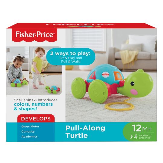 Fisher Price Çek-Çek Kaplumbağa