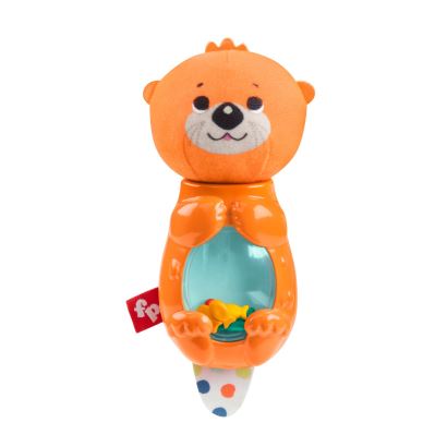Fisher Price Eğlenceli Arkadaşlar Dişlik ve Çıngıraklar Kirpi Su Samuru