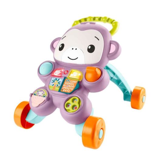 Fisher-price Benimle Öğren Mor Maymun Yürüteç