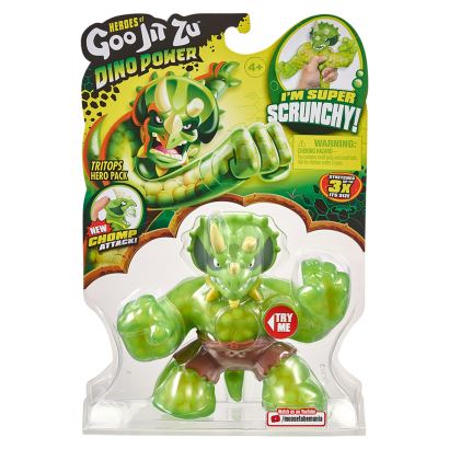 Goojitzu Dinopower Tekli Figür Seri 3 Triceratops