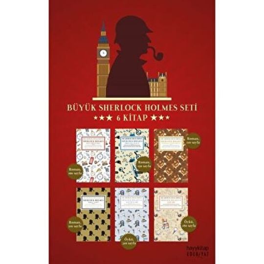 Büyük Sherlock Holmes Seti 6 Kitap