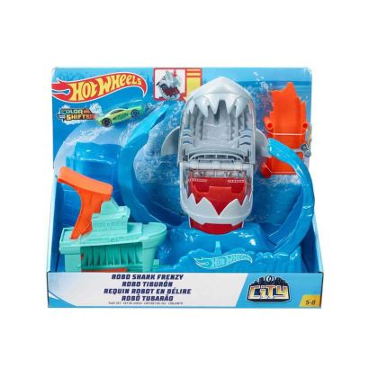 Hot Wheels Robotik Köpek Balığı Renk Değiştiren Oyun Seti