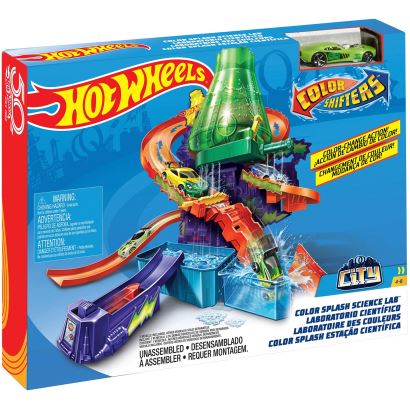Hot Wheels Renk Değiştiren Araçlar Çılgın Laboratuvar Oyun Seti