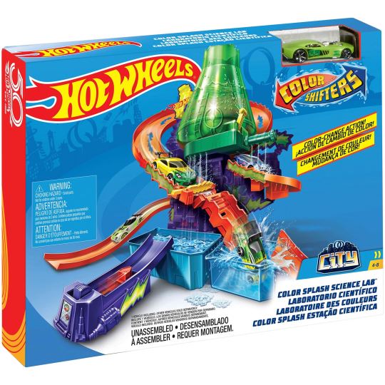Hot Wheels Renk Değiştiren Araçlar Çılgın Laboratuvar Oyun Seti