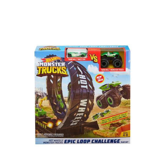 Hot Wheels Monster Trucks Efsane Çember Aksiyonu Oyun Seti