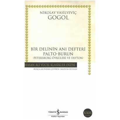 Bir Delinin Anı Defteri Palto-Burun Hasan Ali Yücel Klasikler