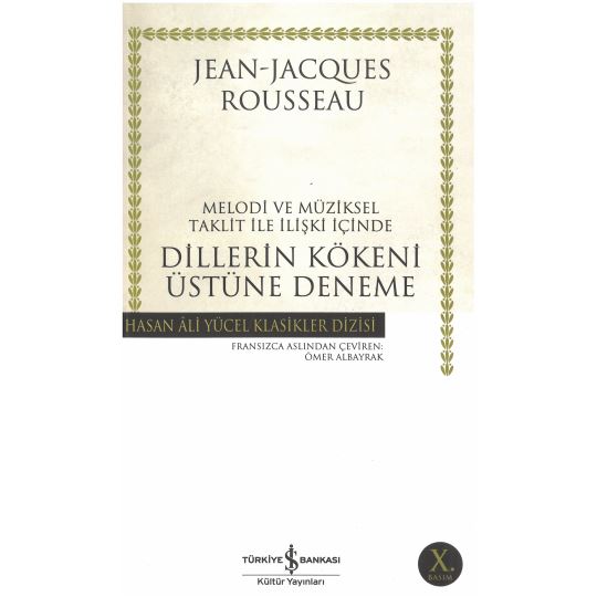 Melodi ve Müziksel Taklit ile İlişki İçinde Dillerin Kökeni Üstüne Deneme