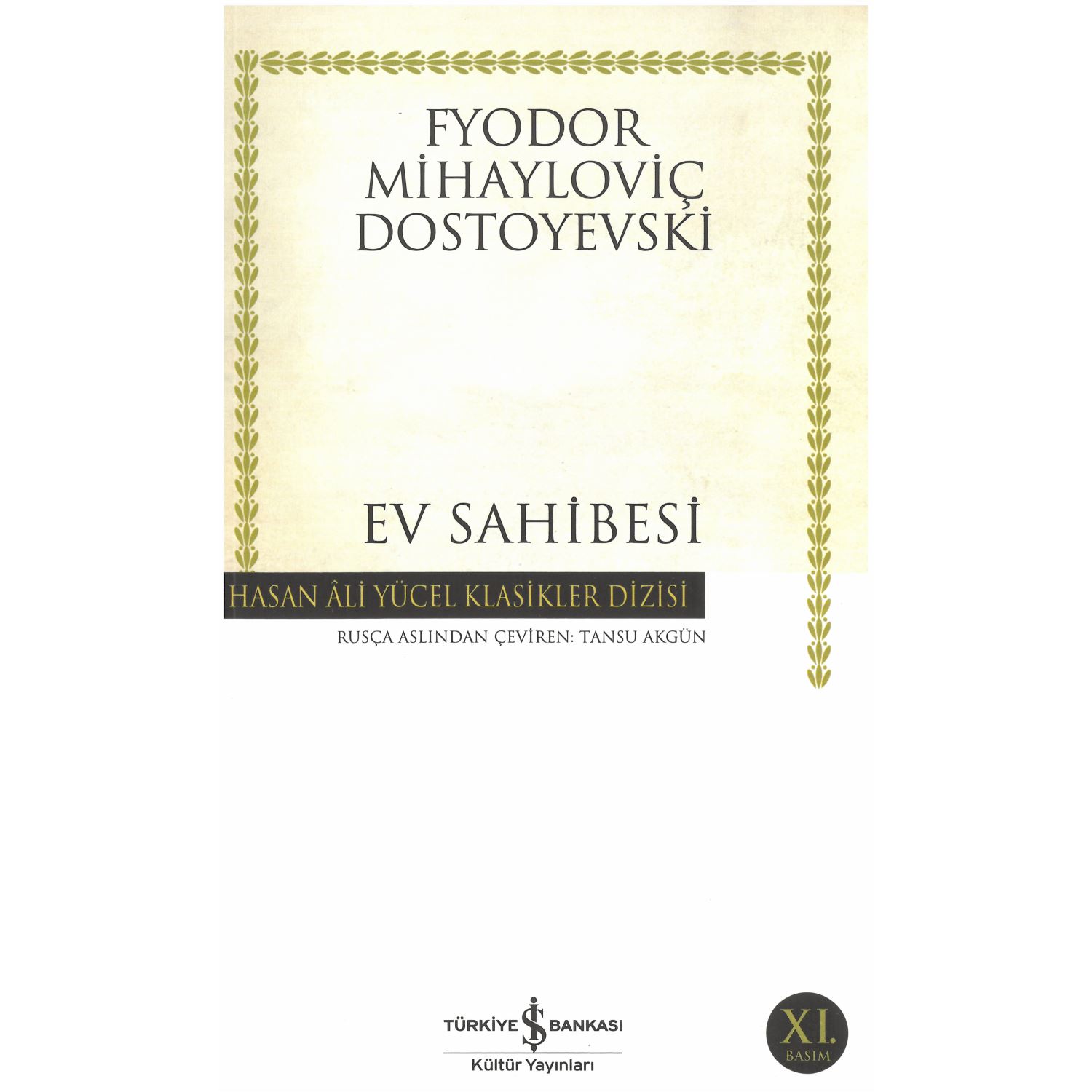 Ev Sahibesi Hasan Ali Yücel Klasikler Deniz Shop