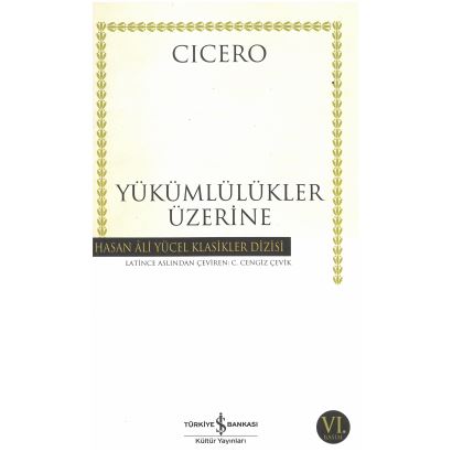 Yükümlülükler Üzerine Hasan Ali Yücel Klasikler