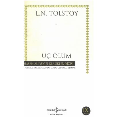 Üç Ölüm Hasan Ali Yücel Klasikler