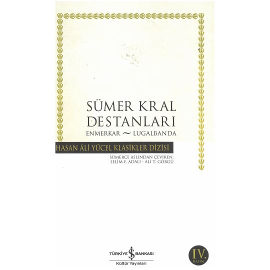 Sümer Kral Destanları Hasan Ali Yücel Klasikler