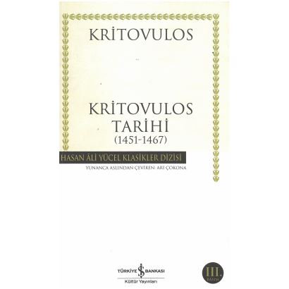 Kritovulos Tarihi 1451-1467