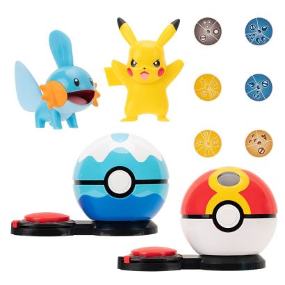 Pokemon Sürpriz Atak Oyun Seti S4 - Pikachu Ve Mudkip