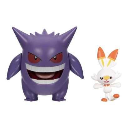 Pokemon Battle 2'li Figür - Gengar & Scorbunny