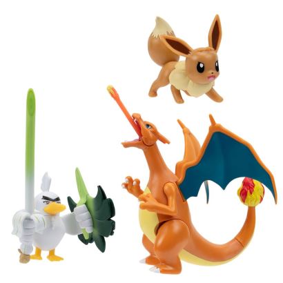 Pokemon Battle Aksiyon Figür Ve Figür 3'lü Set