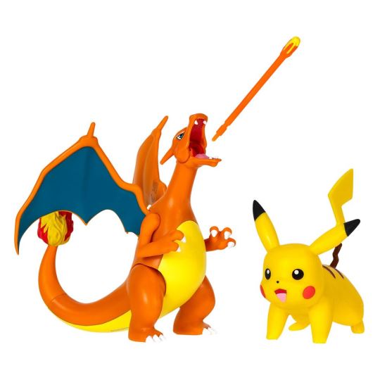 Pokemon Battle 2'li Figür Charizard Ve Pikachu