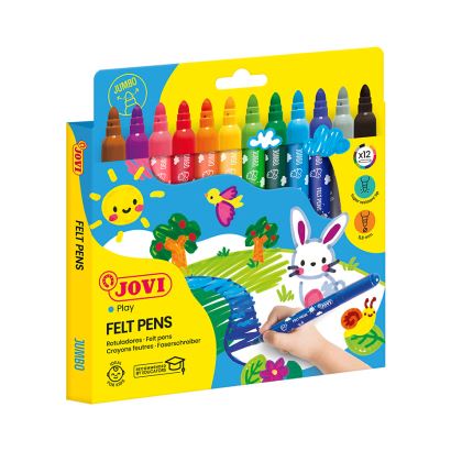 Jovi Keçeli Kalem Boya 12 Renk