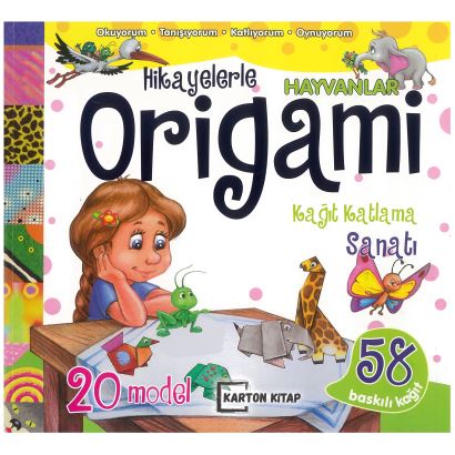 Origami Çocuklar İçin Hayvanlar