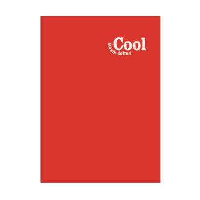 Cool Müzik Defteri Kırmızı