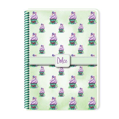 Keskin A4 80 Yaprak Çizgili Dolce Defter Cupcake