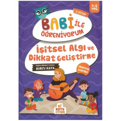 Bi'Kutu Oyun / Baba İle Öğreniyorum İşitsel Algı Dikkat Geliştirme