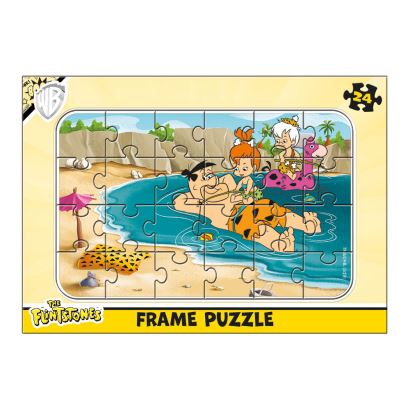 Taş Devri 24 Parça Frame Puzzle Plaj