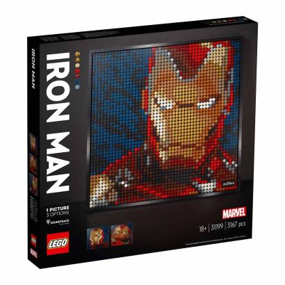 LEGO Art Marvel Stüdyoları Iron Man